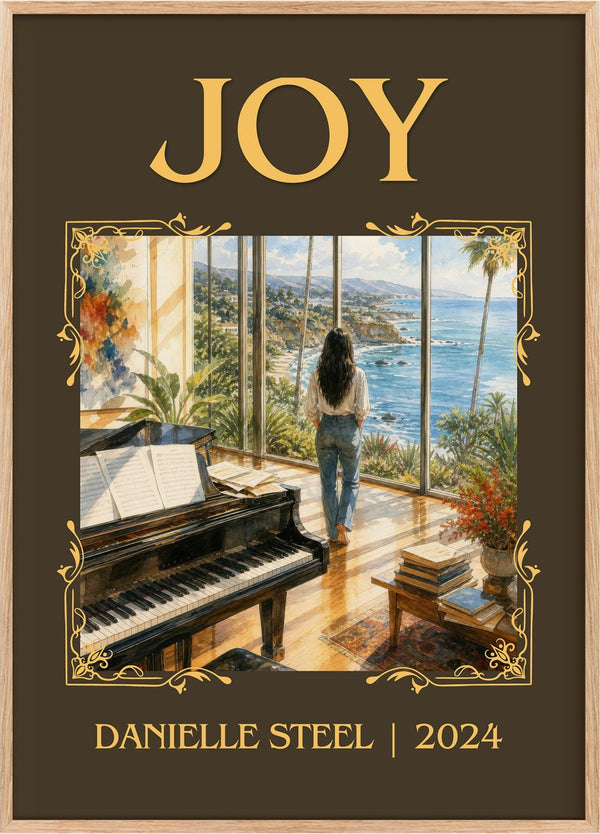Joy Classic Book Art Print by Danielle Steel