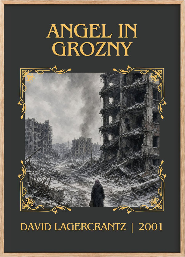 Angel In Grozny Classic Book Art Print by David Lagercrantz