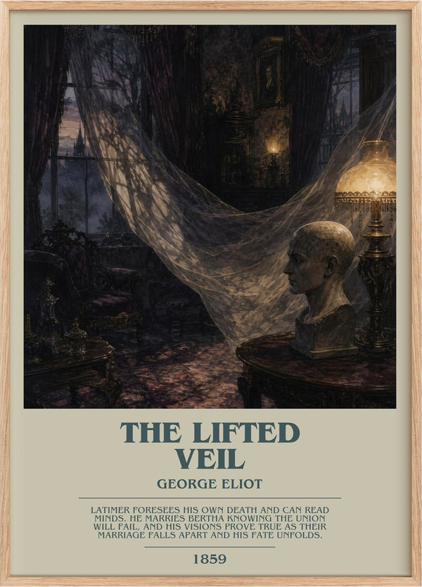 The Lifted Veil Bookish Wall Art by George Eliot