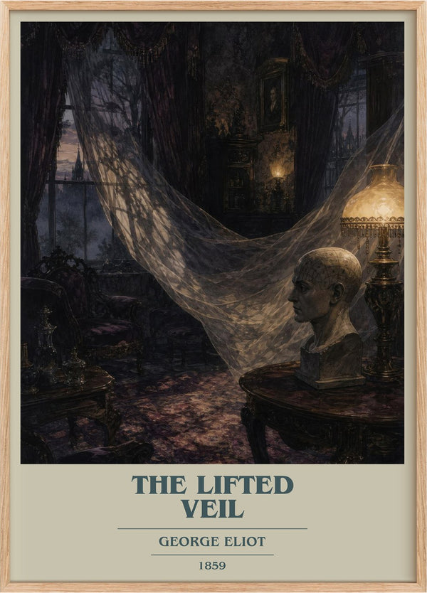 The Lifted Veil Book Cover Poster by George Eliot
