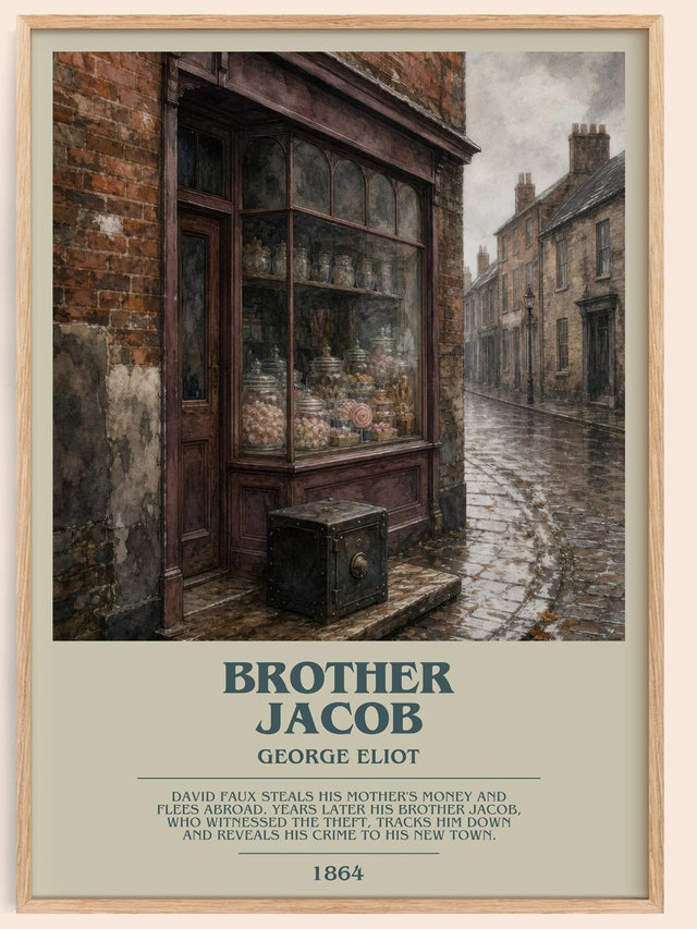 Brother Jacob Bookish Wall Art by George Eliot