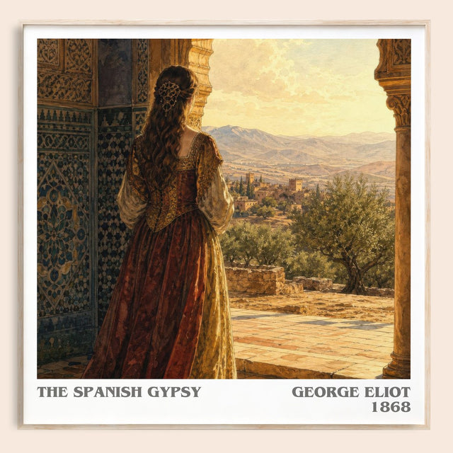 The Spanish Gypsy Literary Art Print by George Eliot