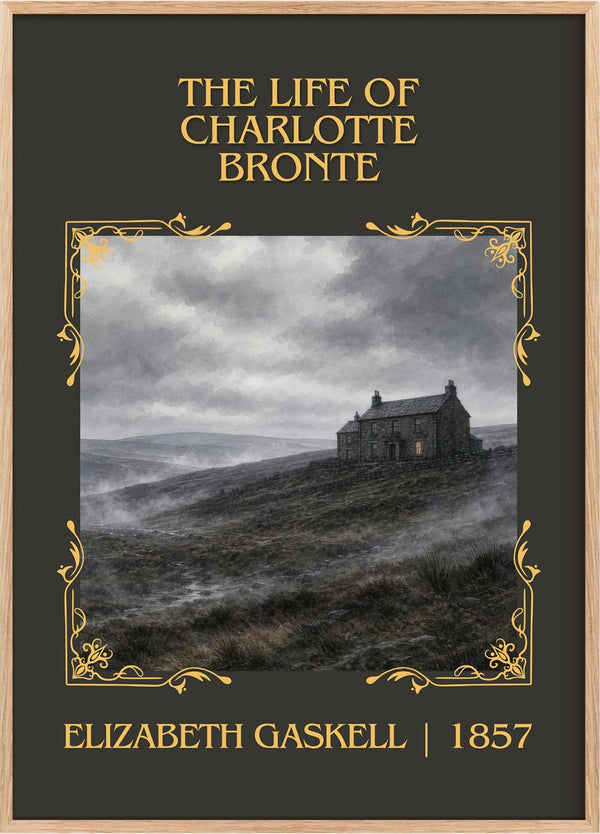 Life Of Charlotte Brontë Classic Book Art Print by Elizabeth Gaskell
