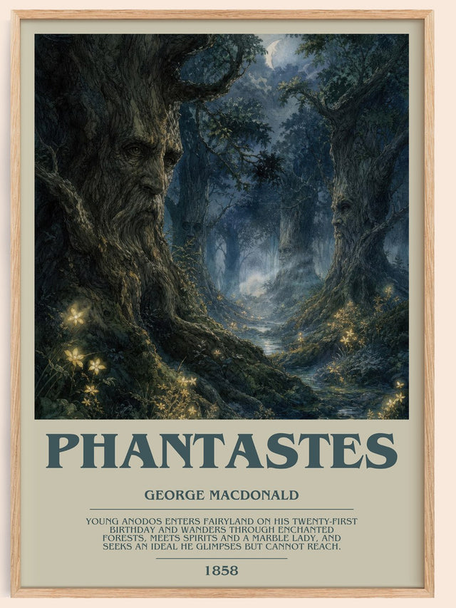 Phantastes Bookish Wall Art by George Macdonald