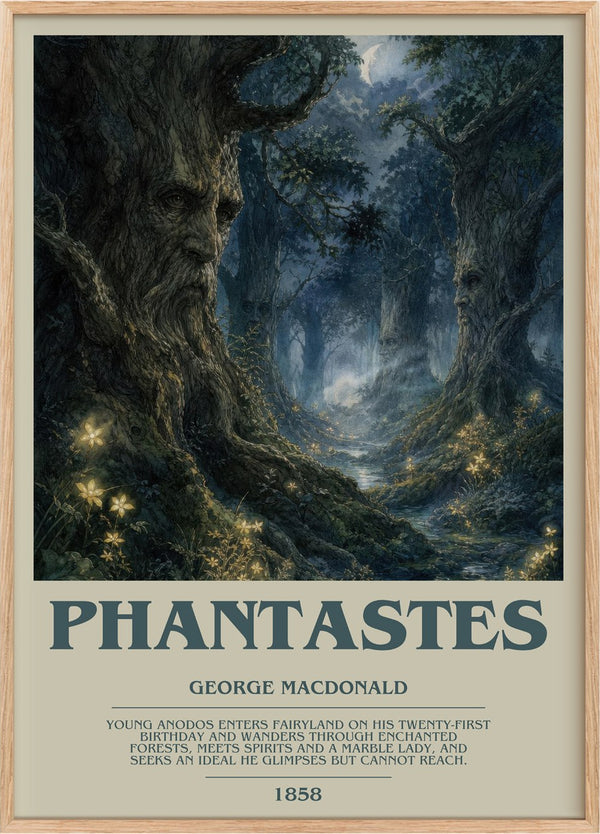 Phantastes Bookish Wall Art by George Macdonald