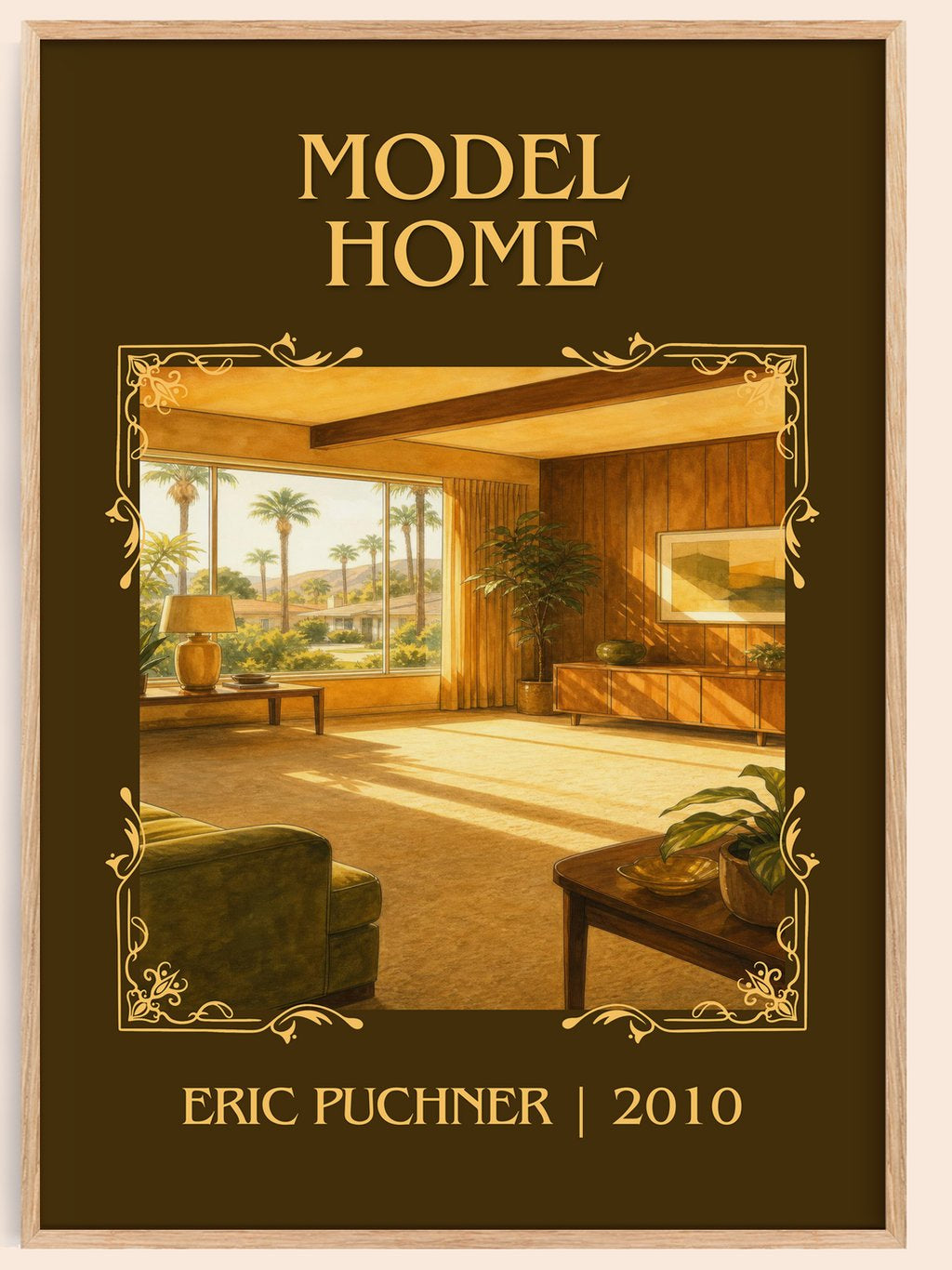 Model Home Classic Book Art Print by Eric Puchner – book poster