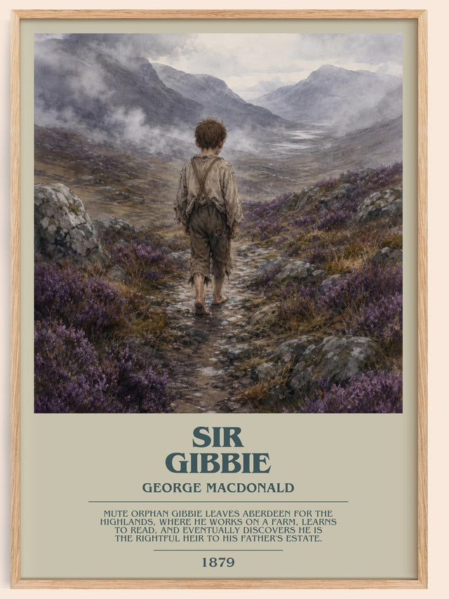 Sir Gibbie Bookish Wall Art by George Macdonald