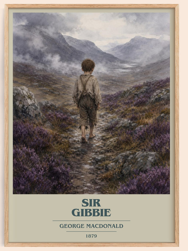 Sir Gibbie Book Cover Poster by George Macdonald