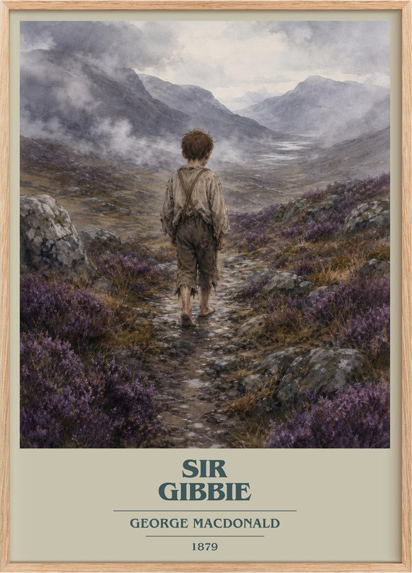 Sir Gibbie Book Cover Poster by George Macdonald