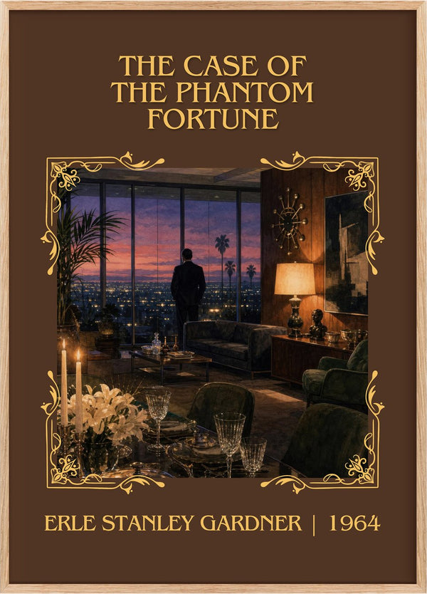 Case Of The Phantom Fortune Classic Book Art Print by E. Gardner
