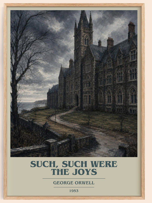 Such, Such Were The Joys Book Cover Poster by George Orwell