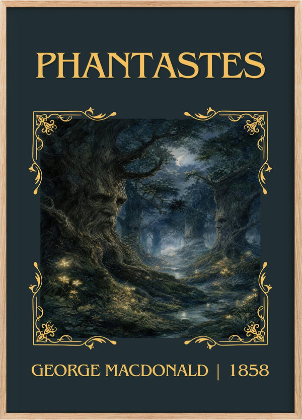 Phantastes Classic Book Art Print by George Macdonald