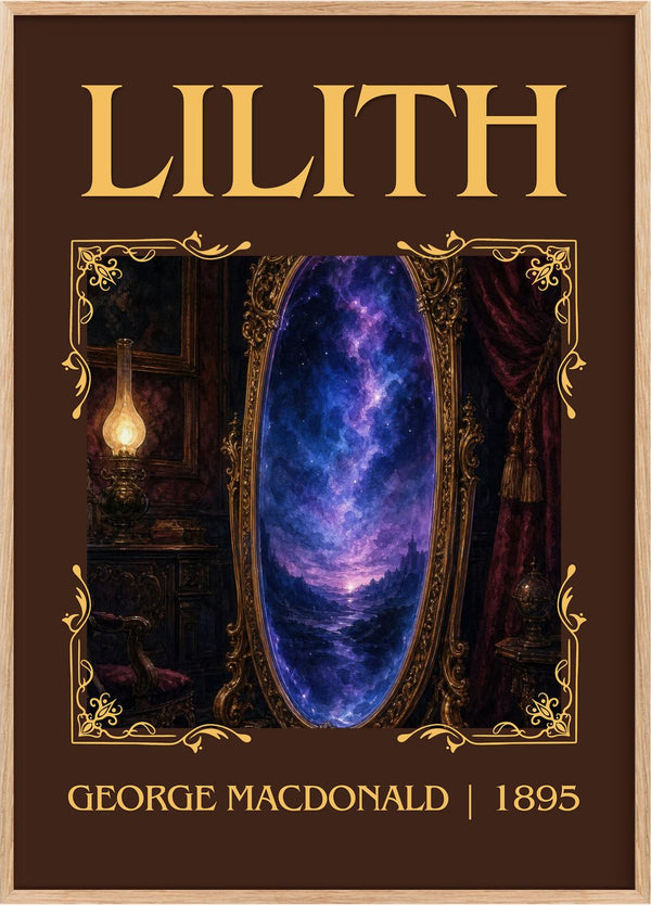 Lilith Classic Book Art Print by George Macdonald