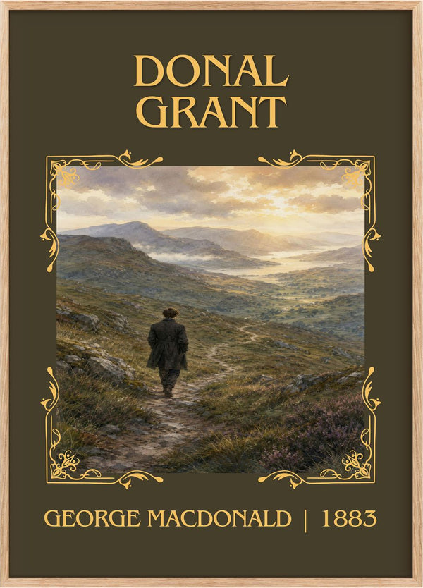 Donal Grant Classic Book Art Print by George Macdonald