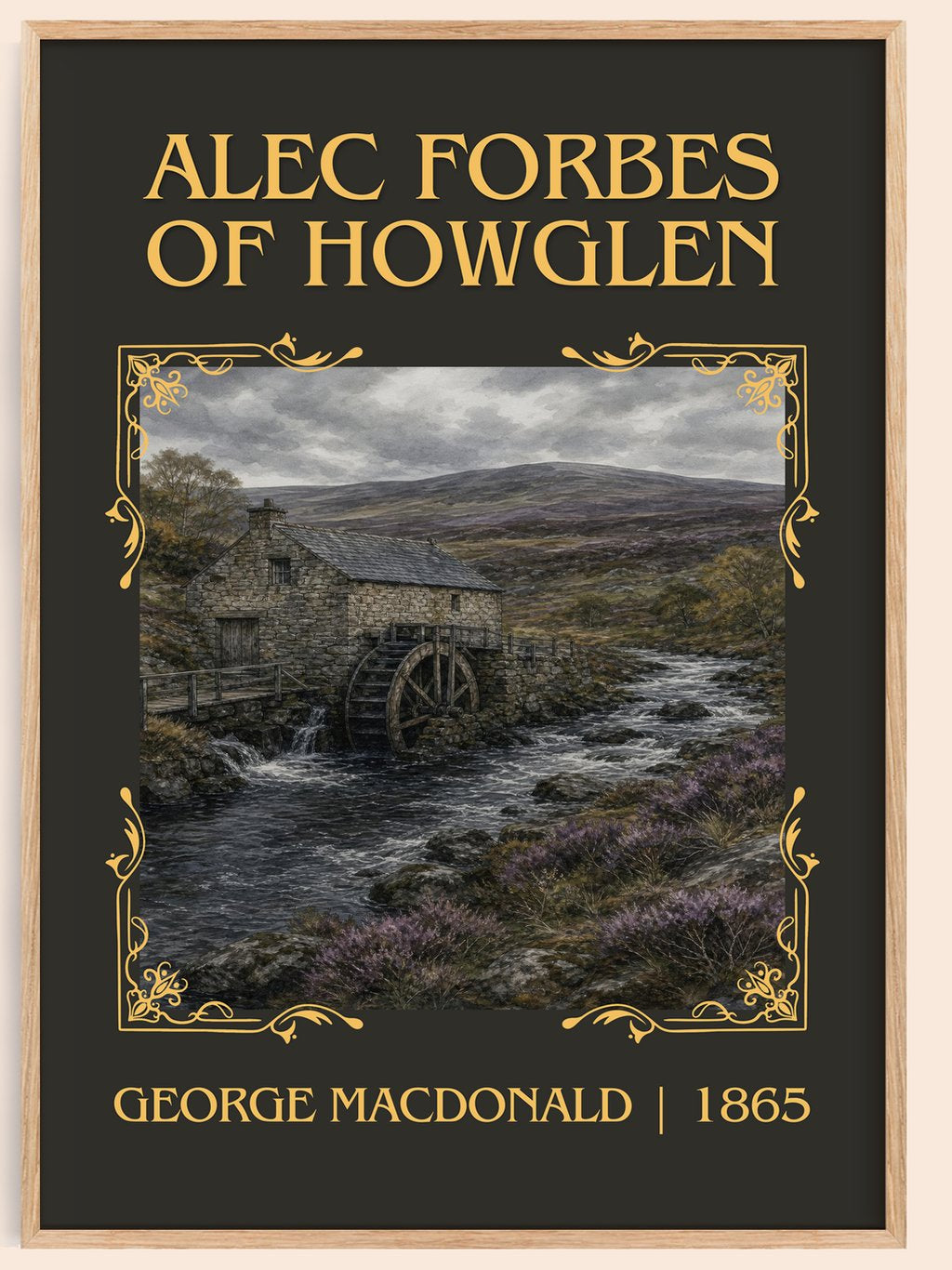 Alec Forbes Of Howglen Classic Book Art Print by George Macdonald – book poster