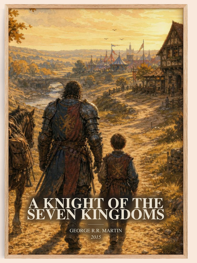 Knight Of The Seven Kingdoms Book Watercolour Illustration – G. Martin