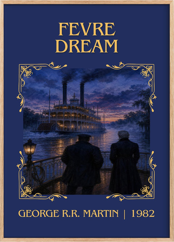 Fevre Dream Classic Book Art Print by George R.R. Martin