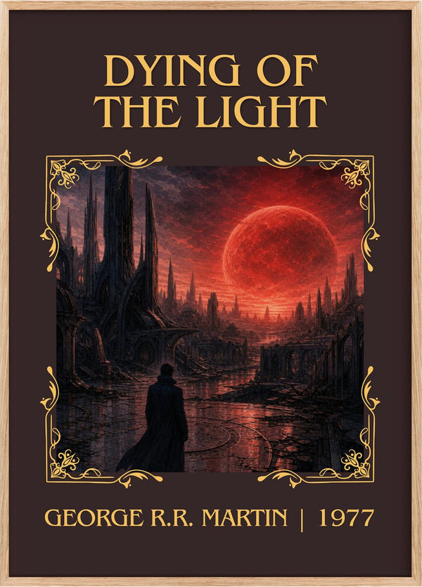Dying Of The Light Classic Book Art Print by George R.R. Martin