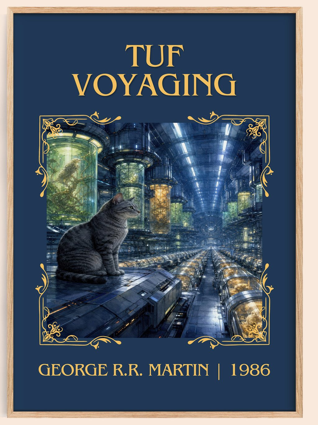 Tuf Voyaging Classic Book Art Print by George R.R. Martin – book poster