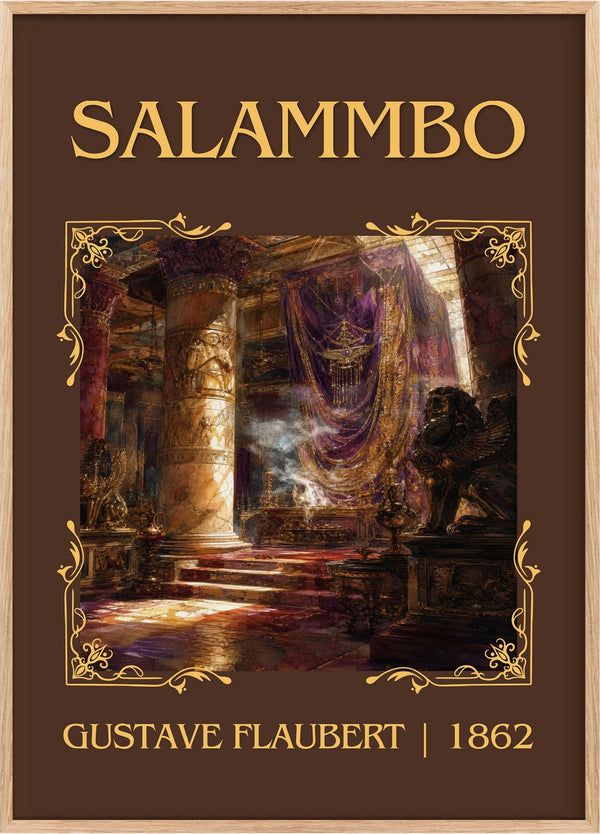 Salammbô Classic Book Art Print by Gustave Flaubert