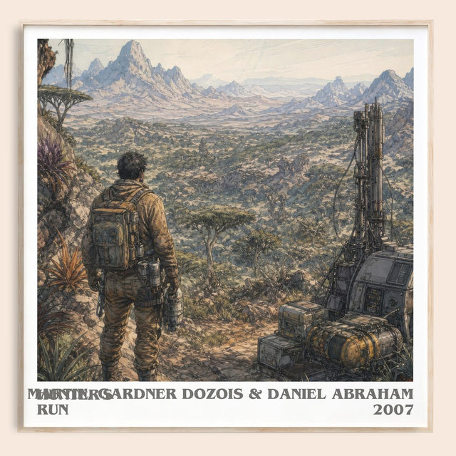 Hunter'S Run Literary Art Print by G. Abraham