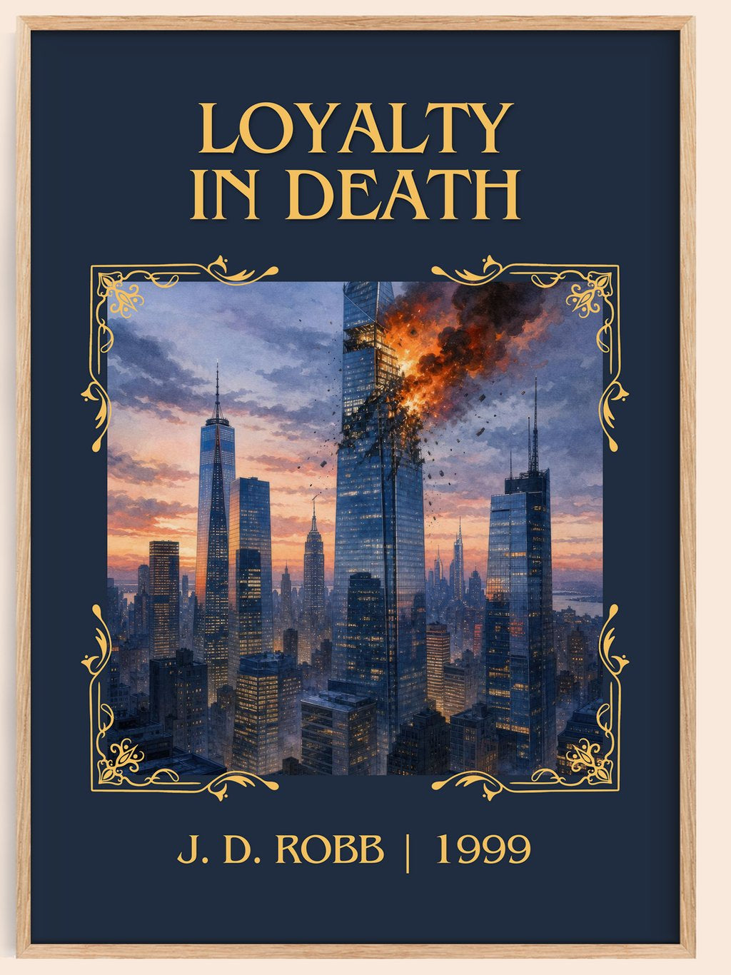 Loyalty In Death Classic Book Art Print by J. D. Robb – book poster