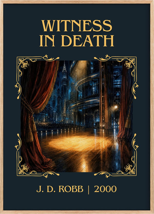 Witness In Death Classic Book Art Print by J. D. Robb