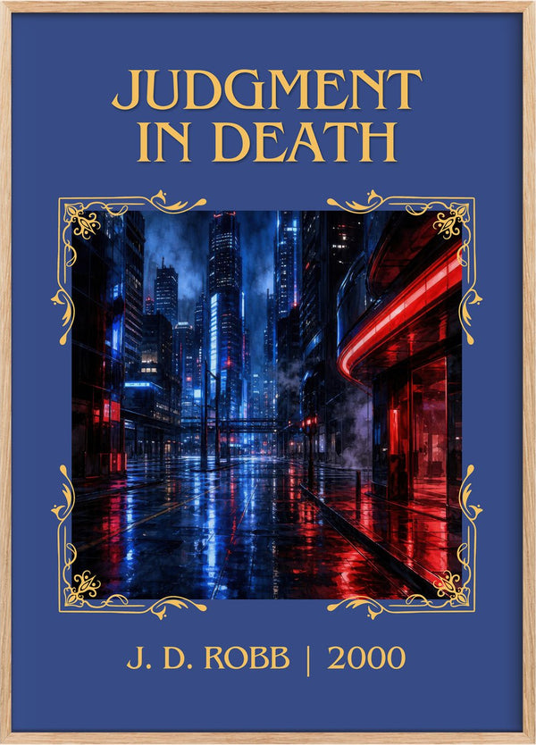 Judgment In Death Classic Book Art Print by J. D. Robb