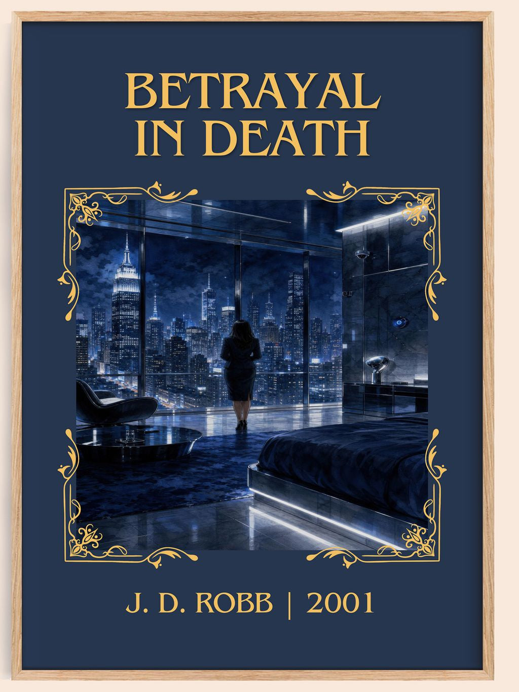 Betrayal In Death Classic Book Art Print by J. D. Robb – book poster