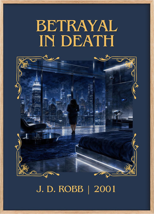 Betrayal In Death Classic Book Art Print by J. D. Robb