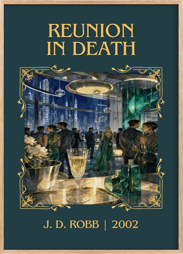 Reunion In Death Classic Book Art Print by J. D. Robb