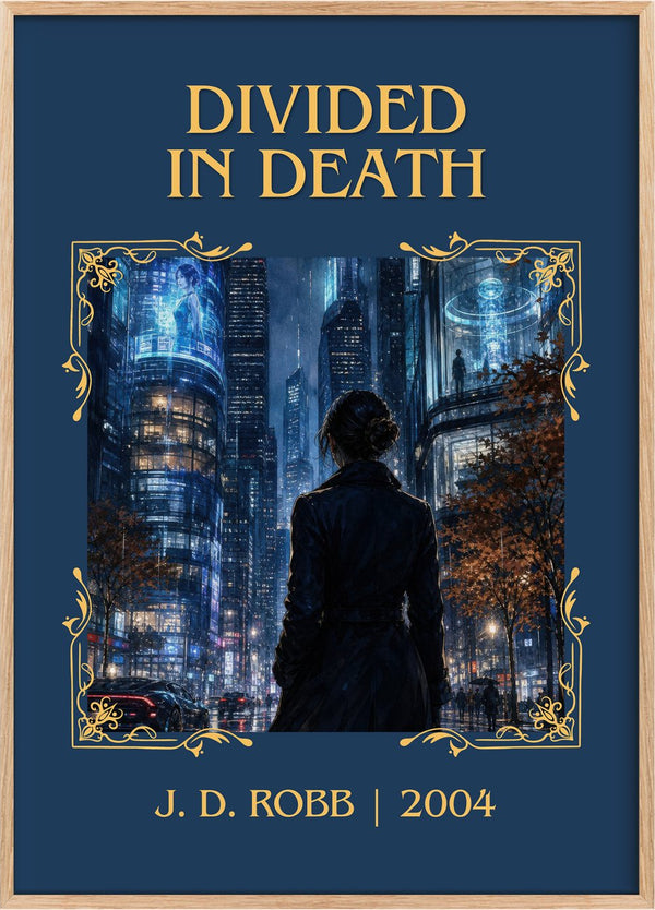 Divided In Death Classic Book Art Print by J. D. Robb
