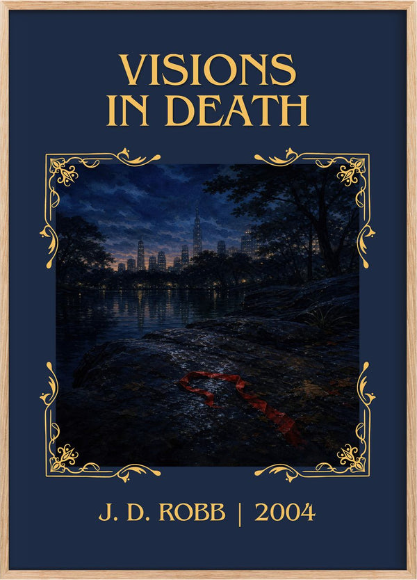 Visions In Death Classic Book Art Print by J. D. Robb