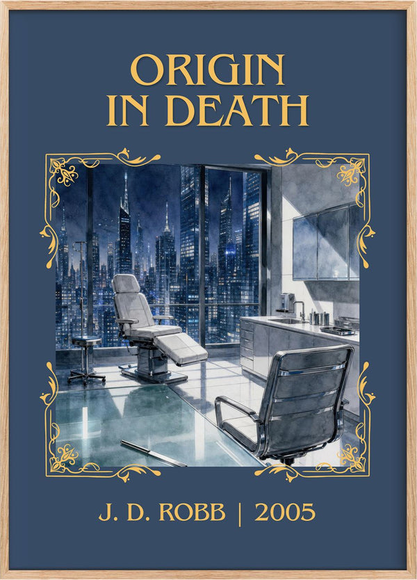Origin In Death Classic Book Art Print by J. D. Robb
