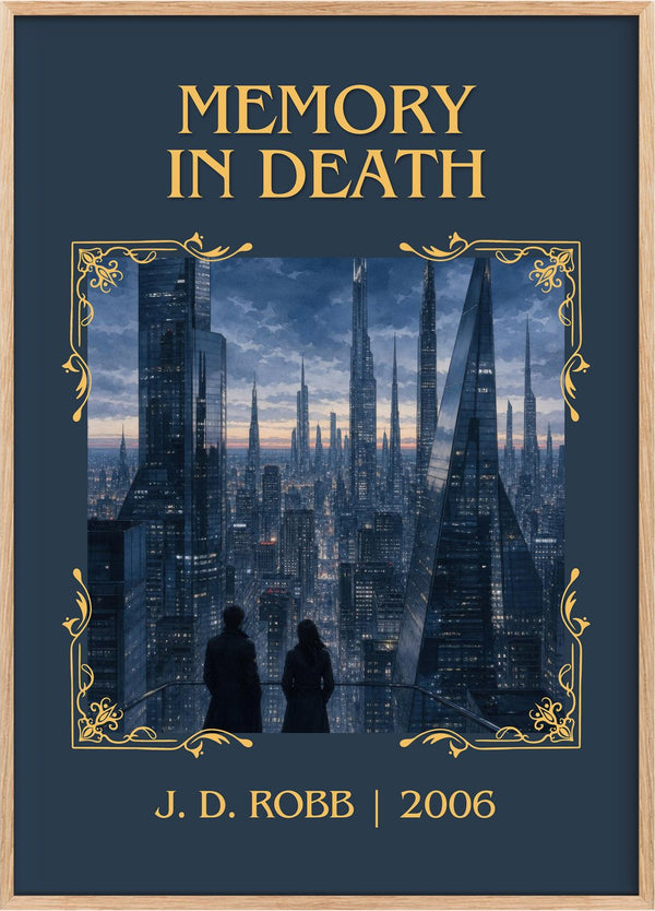 Memory In Death Classic Book Art Print by J. D. Robb