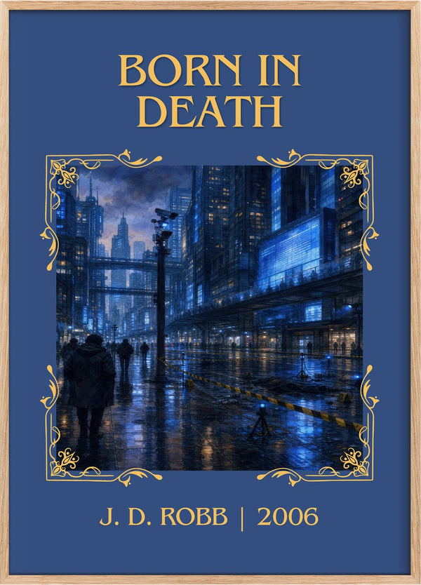 Born In Death Classic Book Art Print by J. D. Robb
