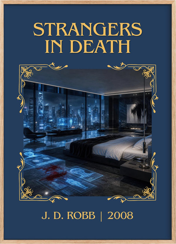 Strangers In Death Classic Book Art Print by J. D. Robb