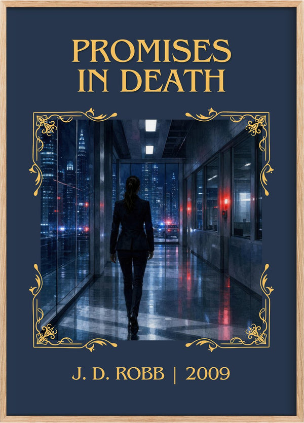 Promises In Death Classic Book Art Print by J. D. Robb