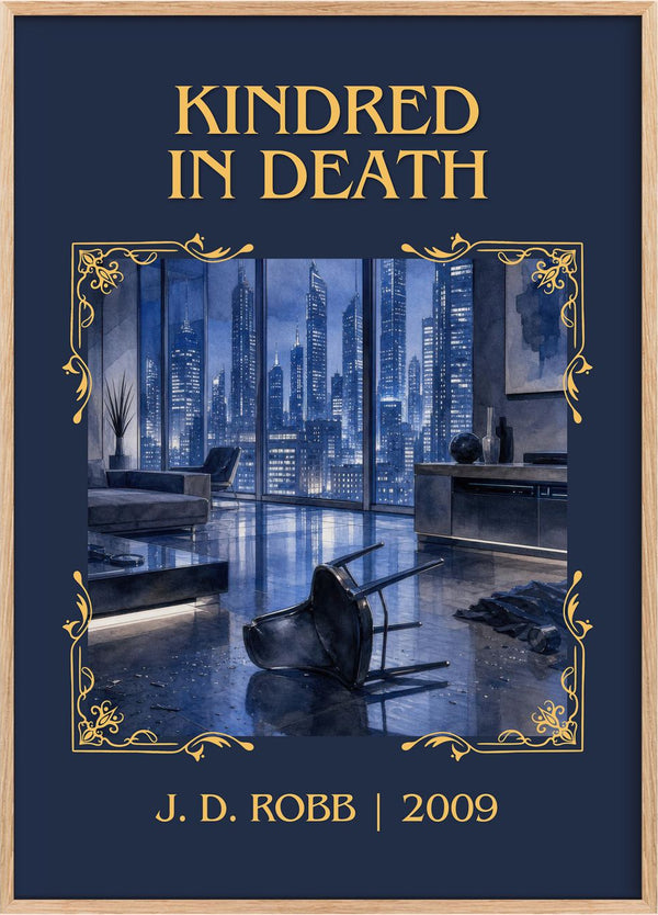 Kindred In Death Classic Book Art Print by J. D. Robb