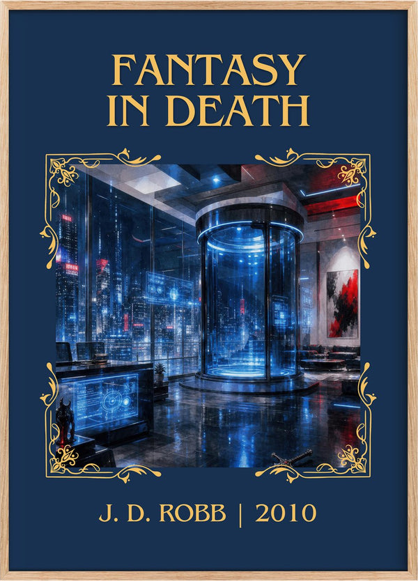 Fantasy In Death Classic Book Art Print by J. D. Robb