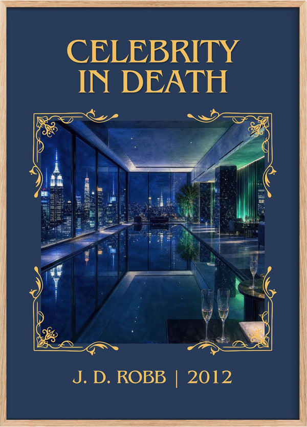 Celebrity In Death Classic Book Art Print by J. D. Robb