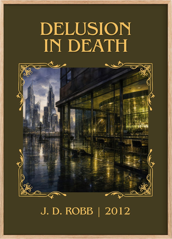 Delusion In Death Classic Book Art Print by J. D. Robb