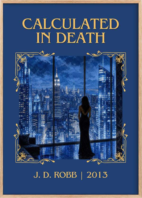 Calculated In Death Classic Book Art Print by J. D. Robb