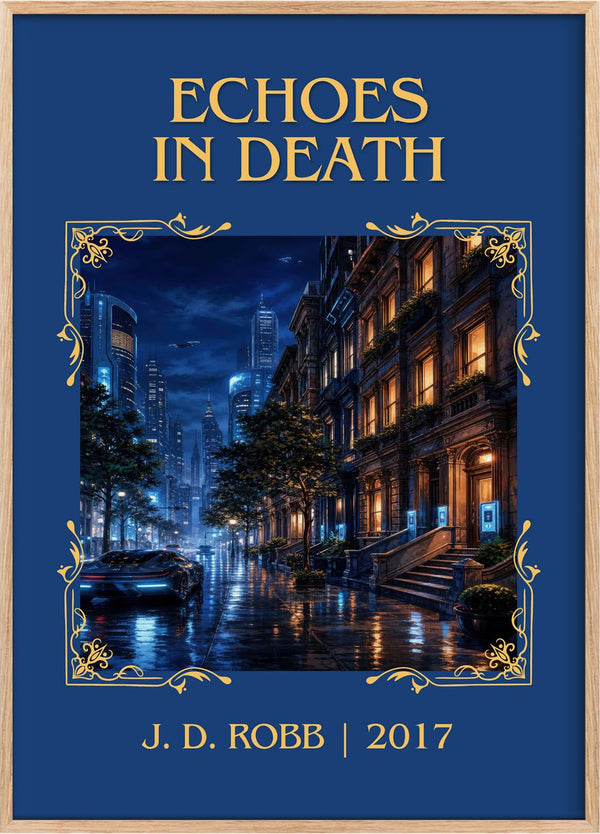 Echoes In Death Classic Book Art Print by J. D. Robb