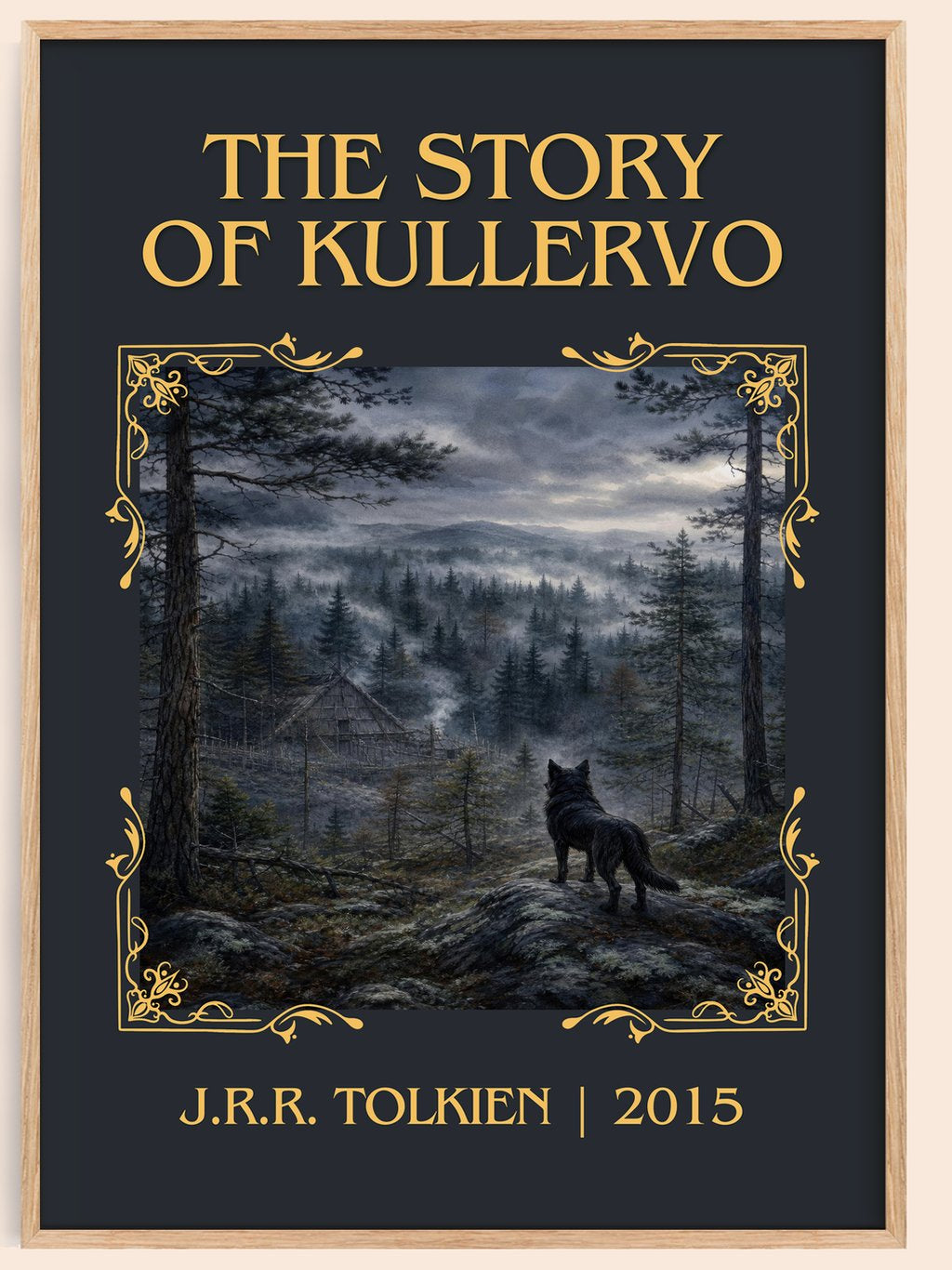 The Story Of Kullervo Classic Book Art Print by J.R.R. Tolkien – book poster