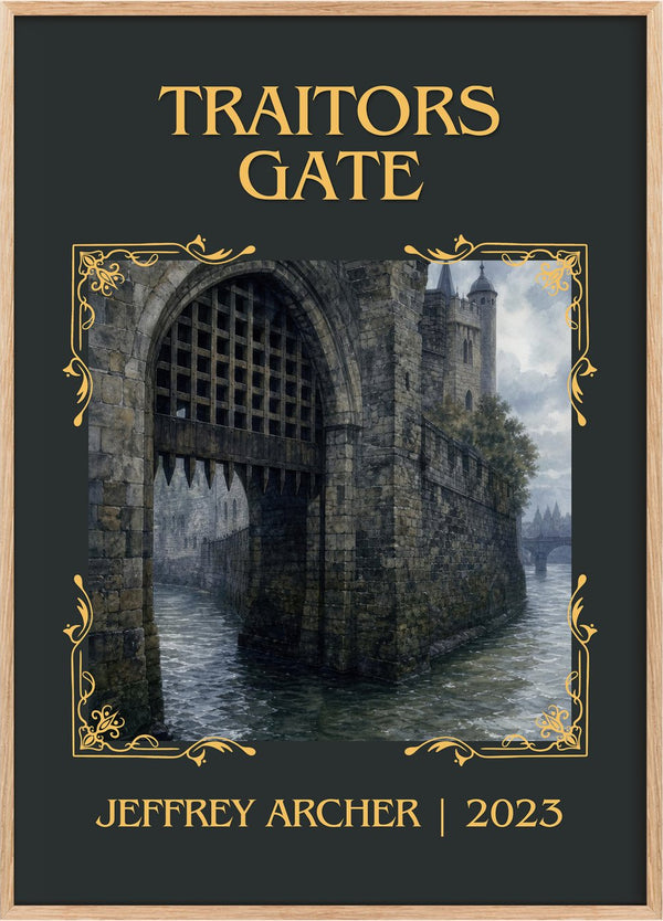 Traitors Gate Classic Book Art Print by Jeffrey Archer