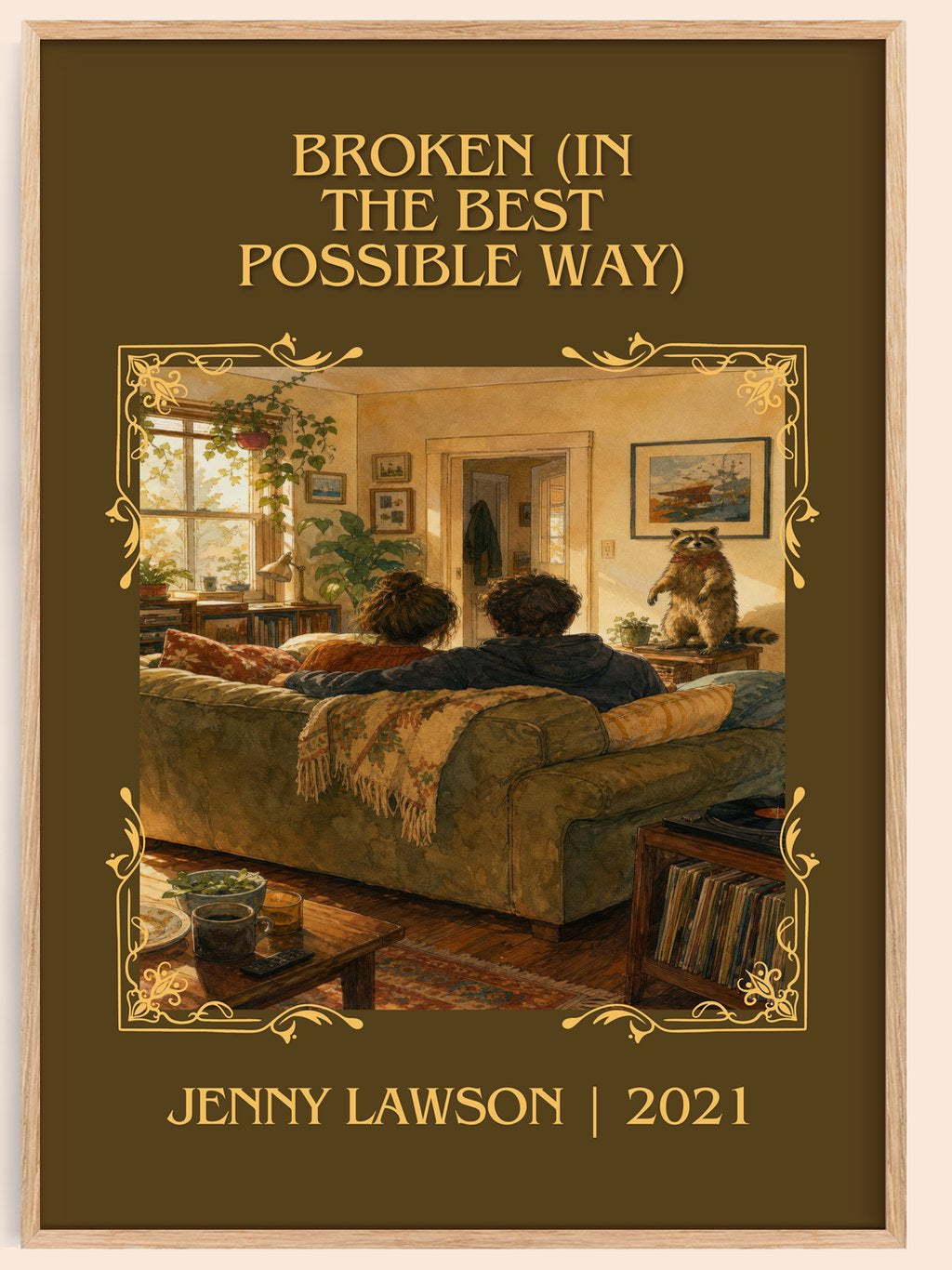 Broken (In The Best Possible Way) Classic Book Art Print by J. Lawson – book poster
