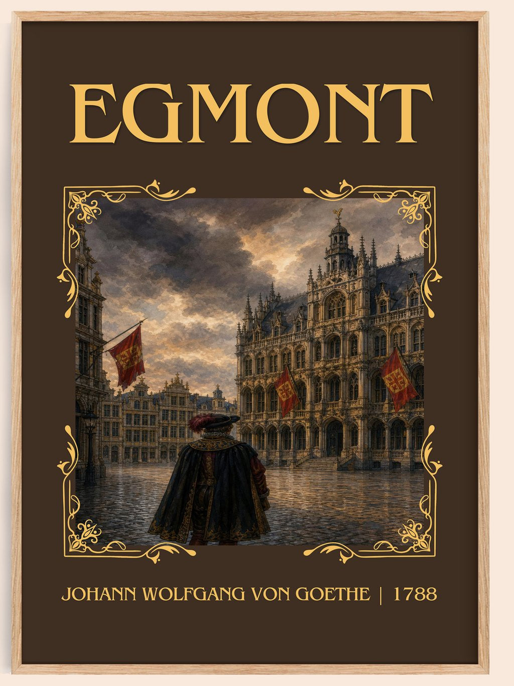 Egmont Classic Book Art Print by Johann Wolfgang Von Goethe – book poster