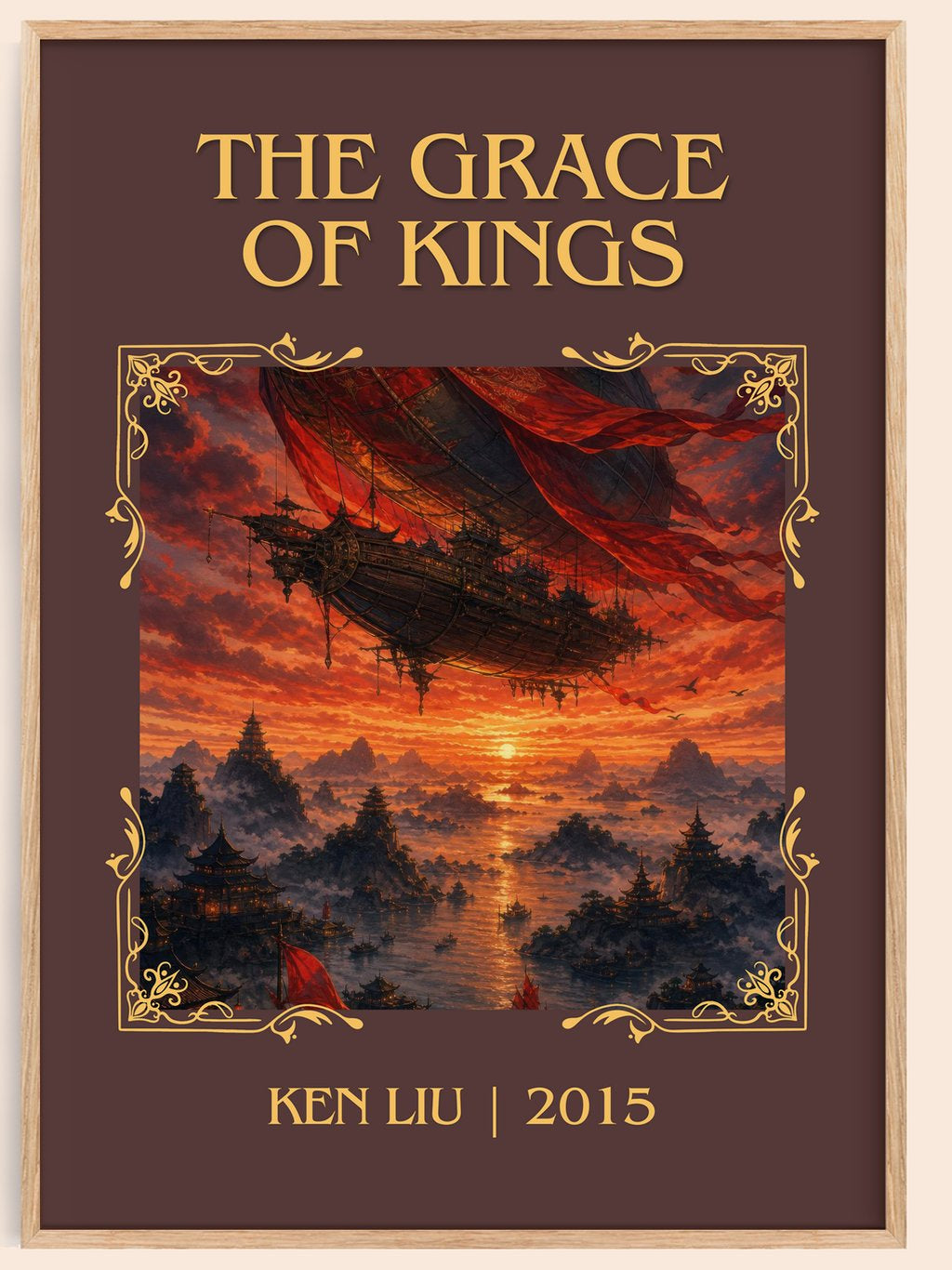 The Grace Of Kings Classic Book Art Print by Ken Liu – book poster