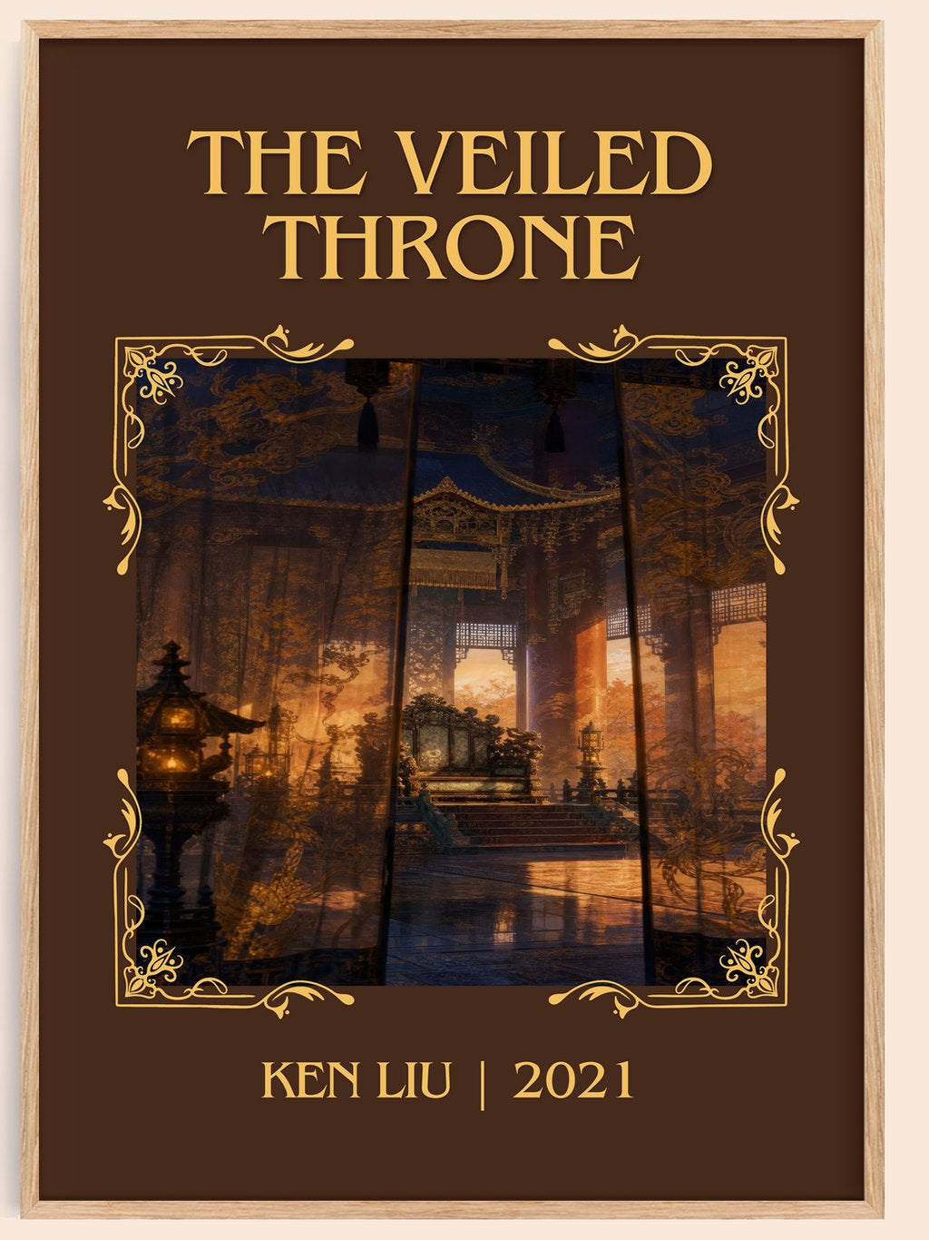The Veiled Throne Classic Book Art Print by Ken Liu – book poster